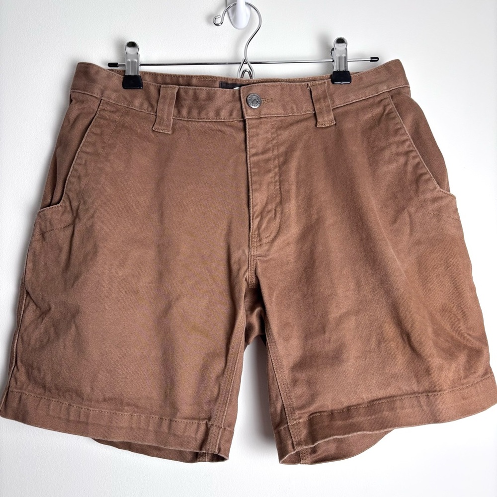 Mountain Khakis Teton Brown Shorts size 30 Classic Fit